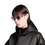 Women’s Bossy Round Af Sunglasses in Light Pink - Image 5